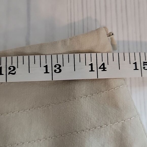 Guess khaki mini skirt in cotton Women's Size 26 - Picture 11 of 12